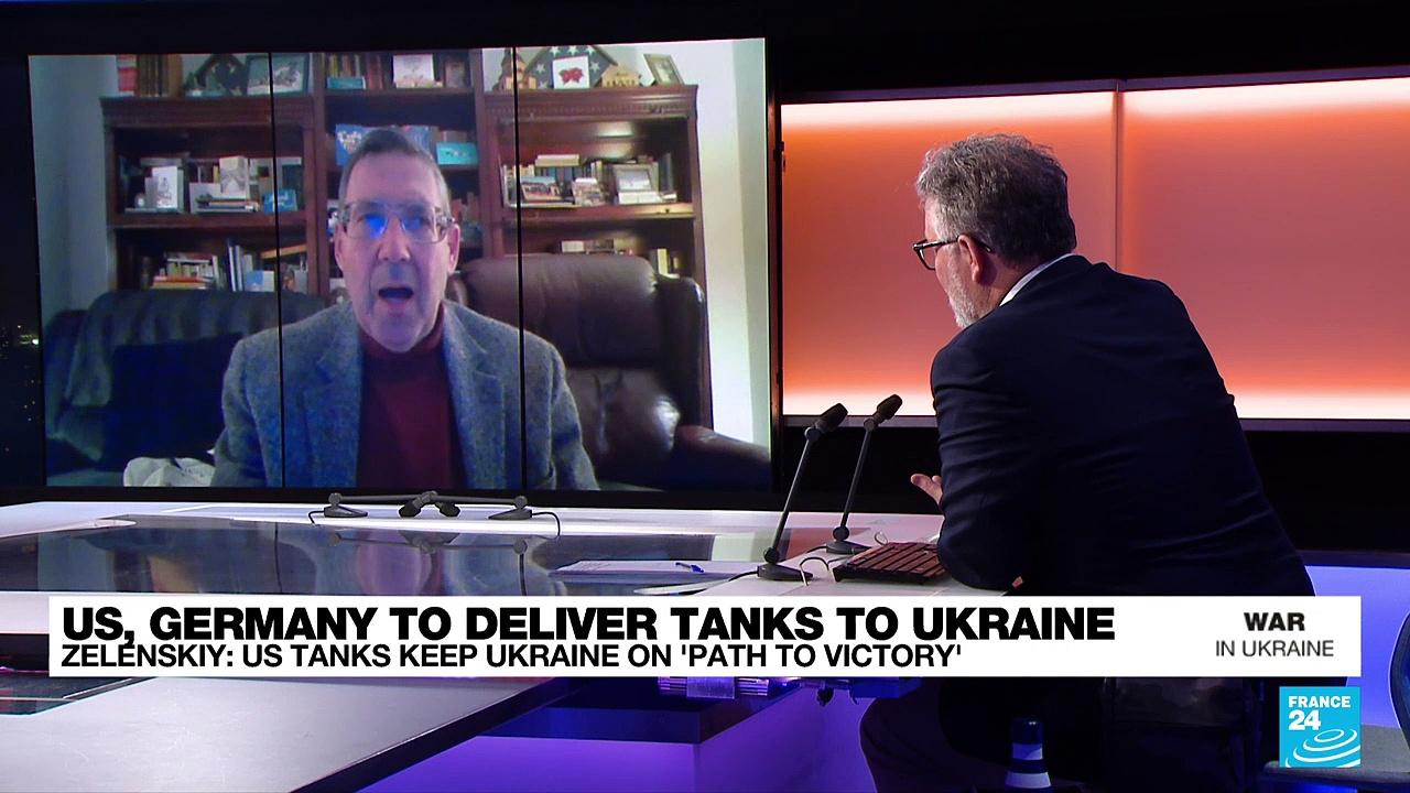 US & German tanks are 'an important contribution to Ukraine's security but it is not a game changer'