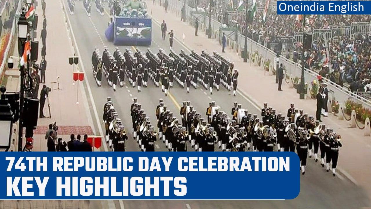 74th Republic Day of India | Highlights of 74th Indian Republic Day | Oneindia News