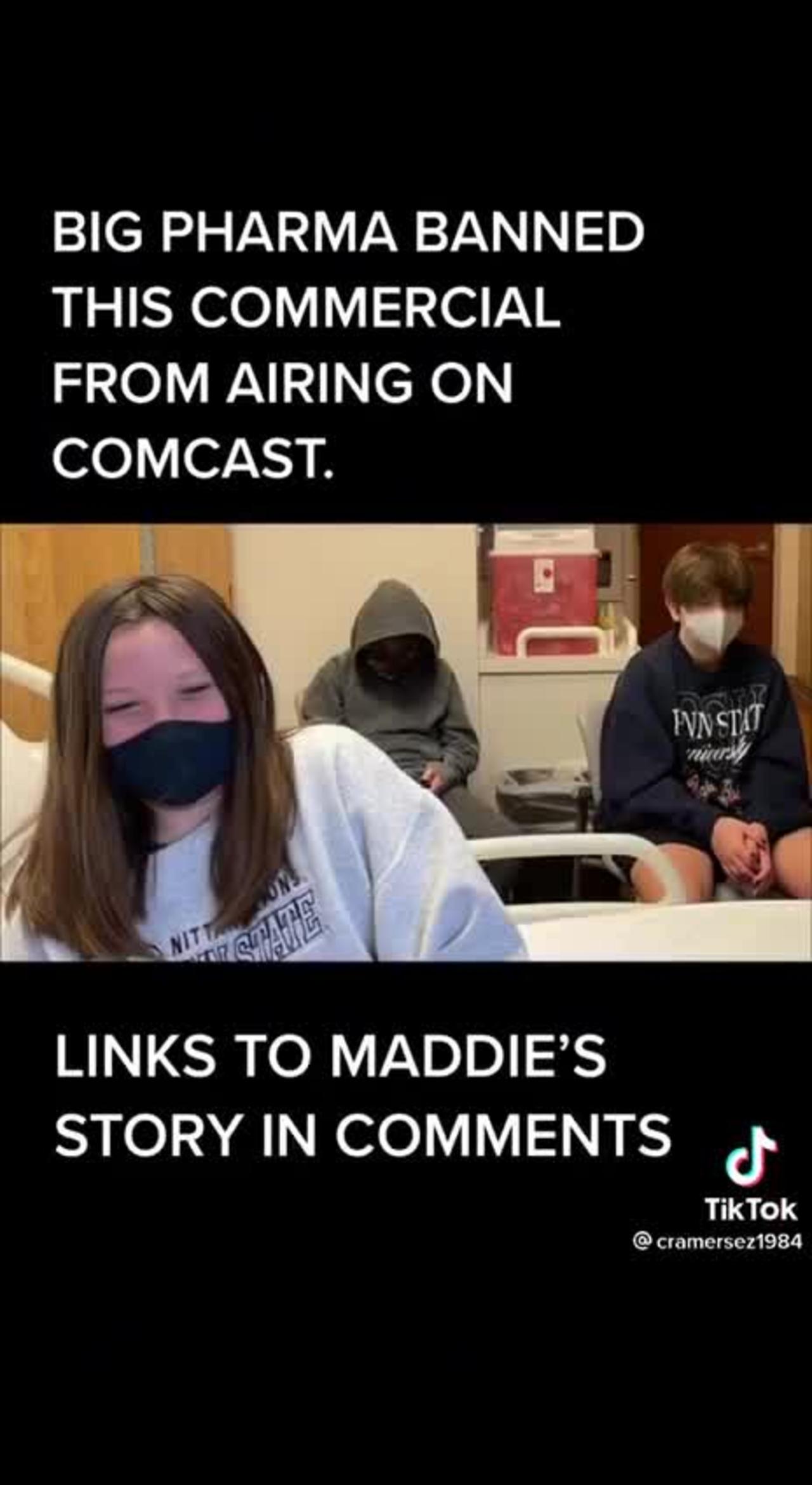 Poor Maddie.. the genocidal globalists have a lot to answer for...