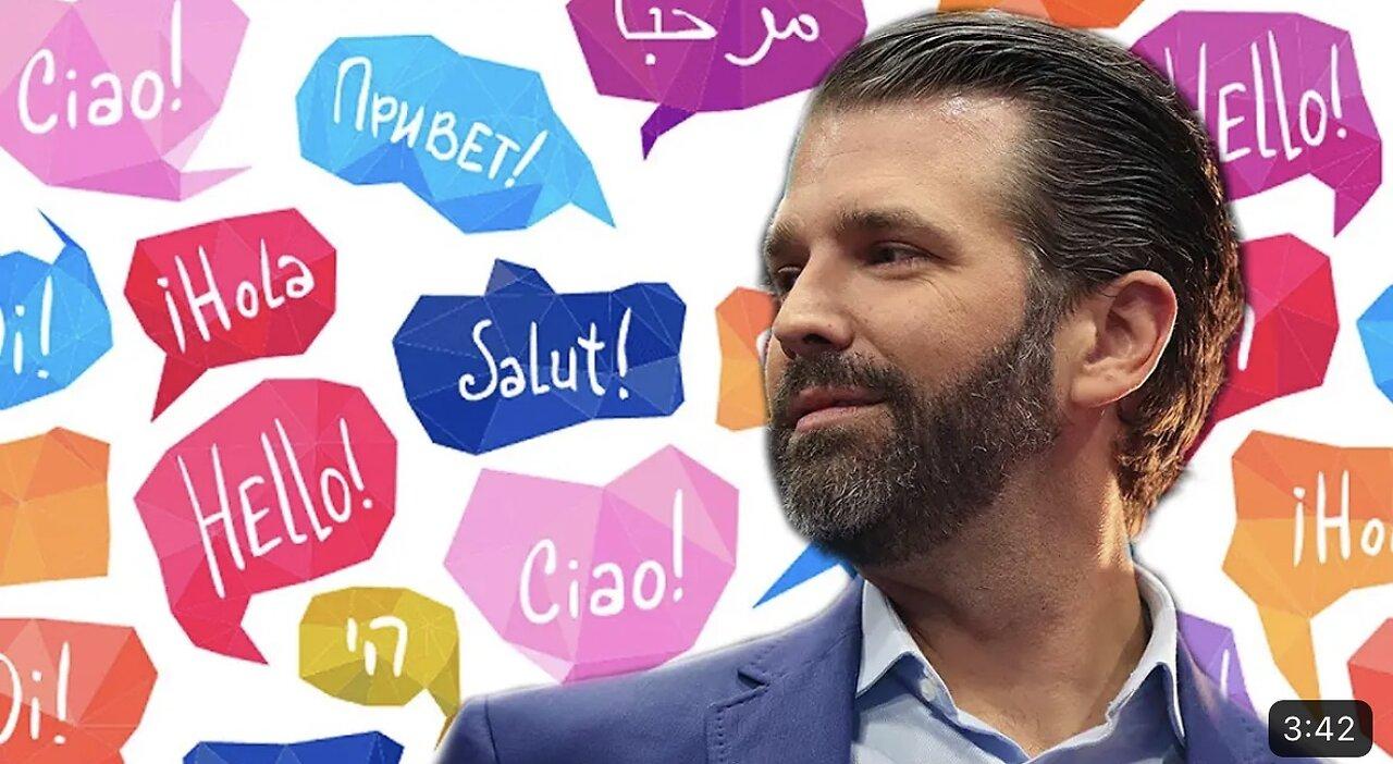 How Many Languages Does Donald Trump Jr Speak? - One News Page VIDEO