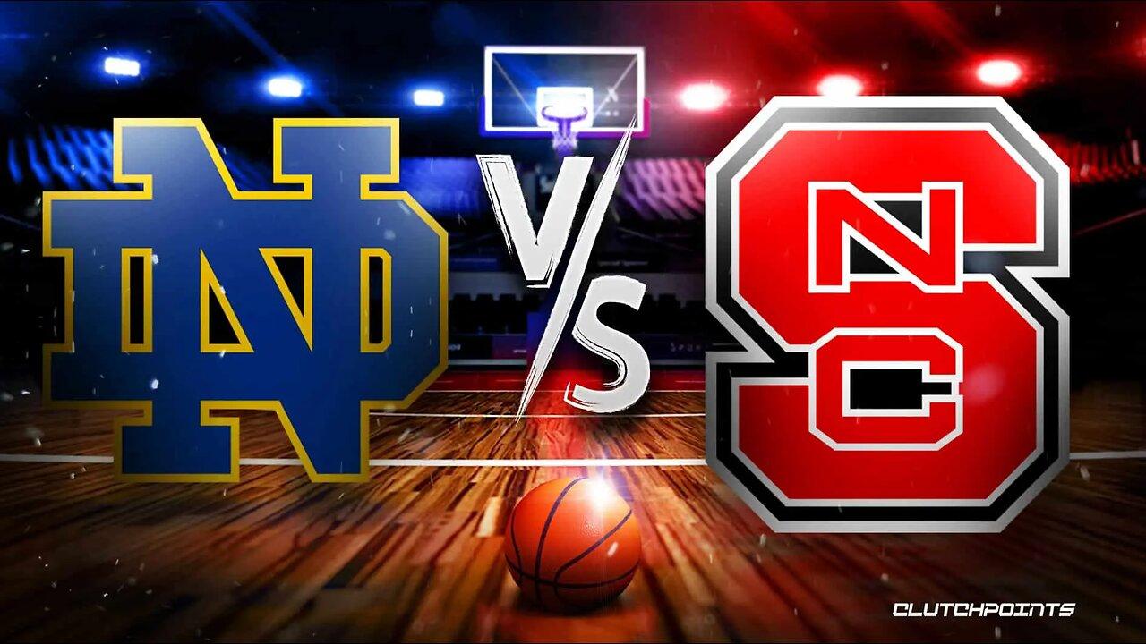 Notre Dame vs. NC State Men's Basketball One News Page VIDEO