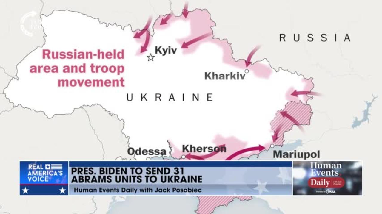 Jack Posobiec: Joe Biden to send 31 Abrams tanks to Ukraine