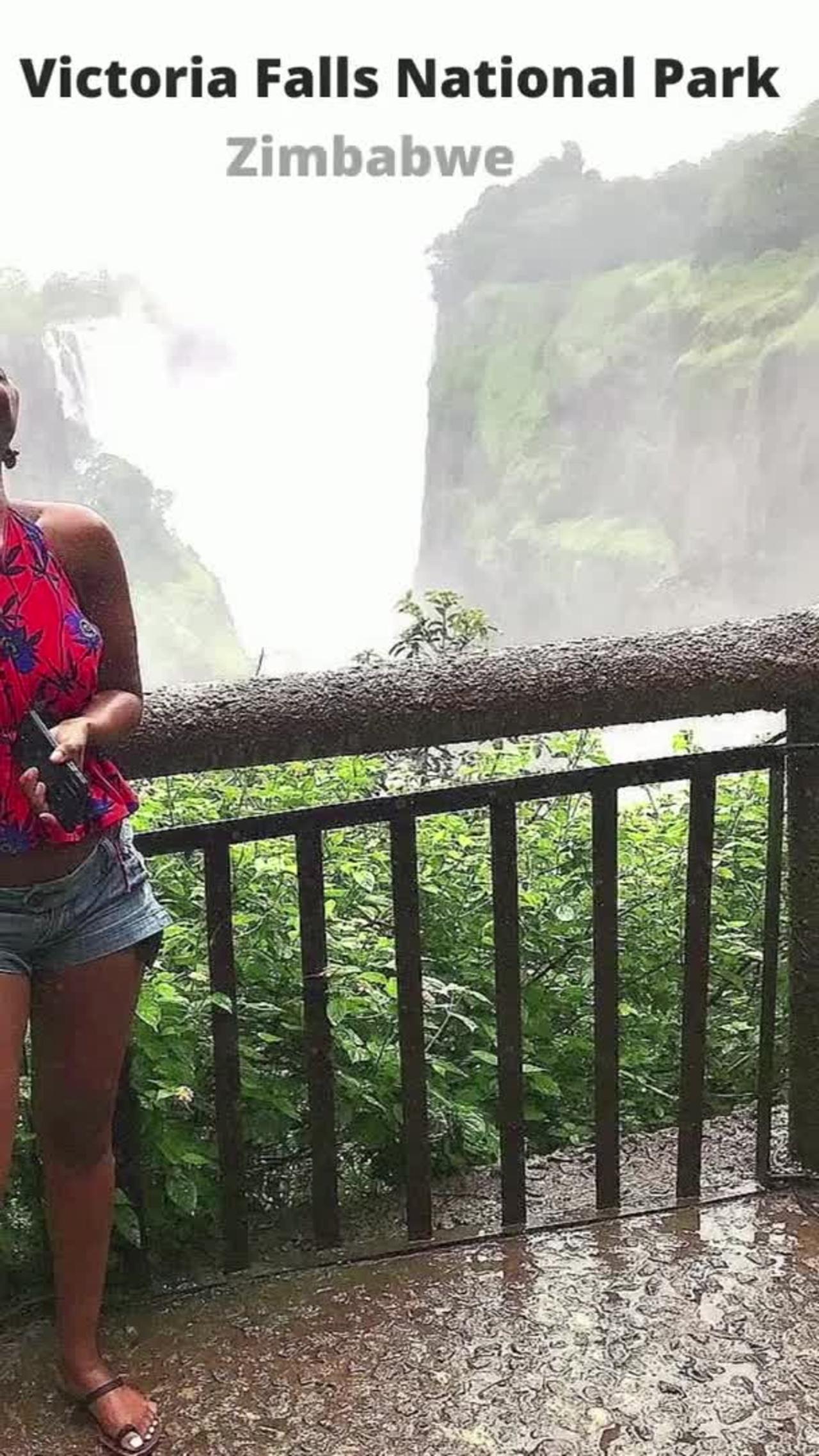 Victoria Falls - Zambia, Zimbabwe jaw-dropping scenery #shorts
