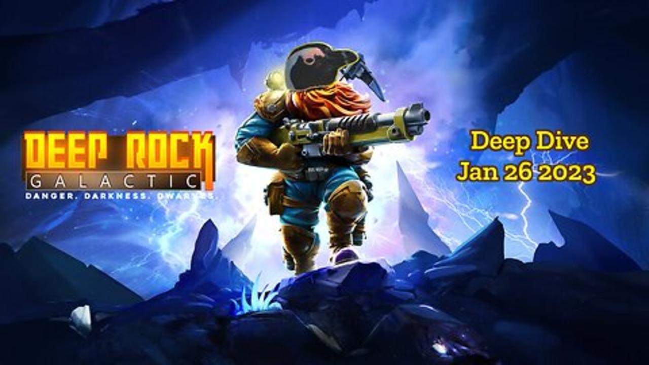 Deep Rock Galactic Deep Dives - January 26 2023 – Scout’s Face & Pale Bed
