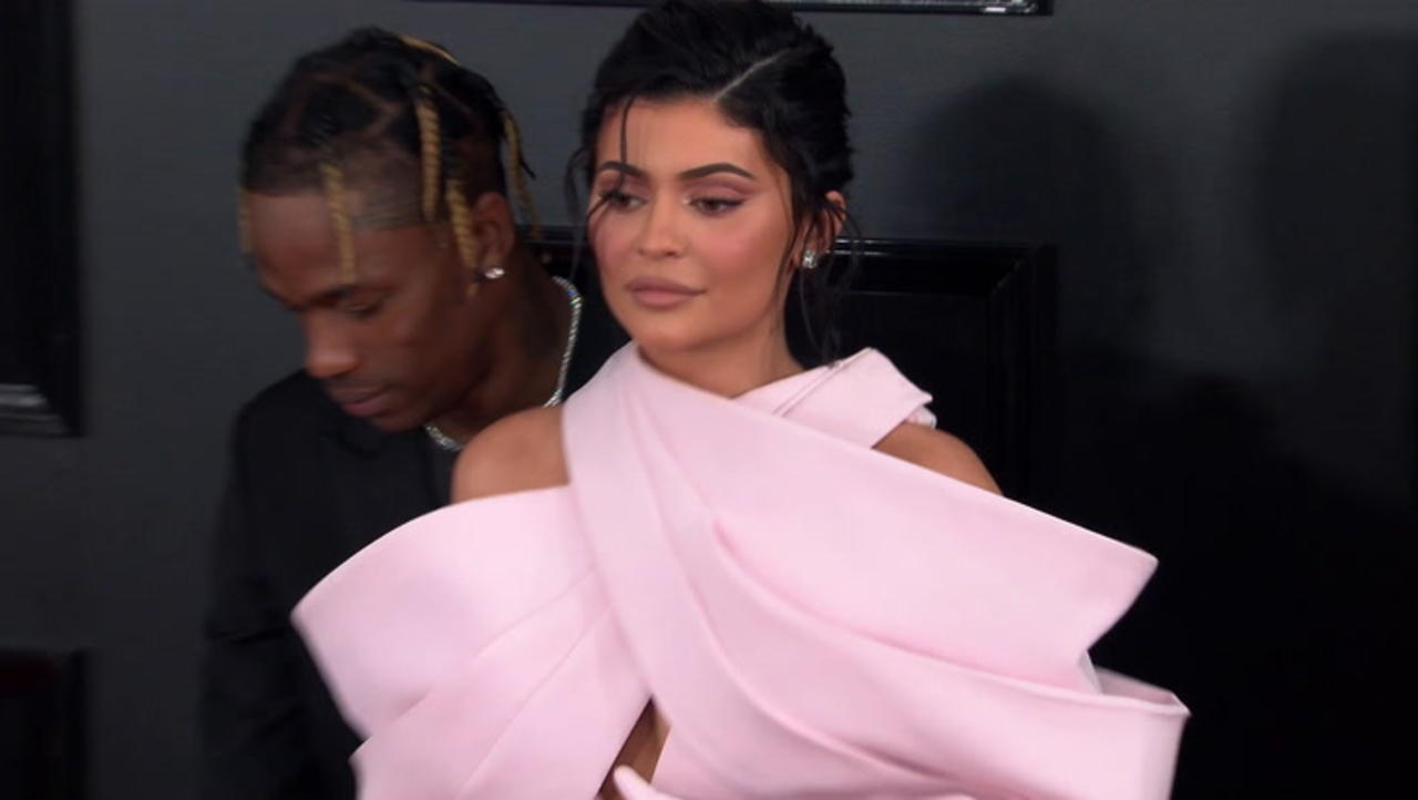 Kylie Jenner Cracks Up Over Viral Tiktok Poking Fun At How She & Travis Scott Chose Baby Aire’s Name