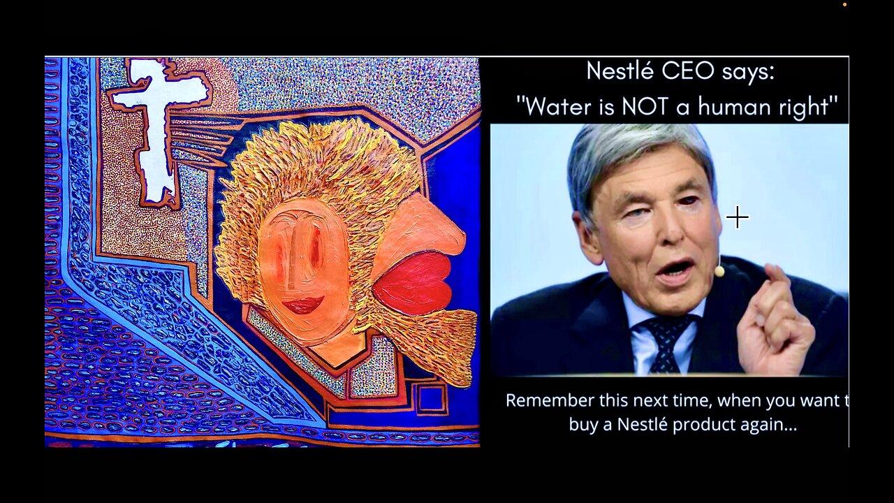 Water Is Not A Human Right Says Nestle CEO - Ye Victor Hugo Expose FTX Covid Murder Killer Cuomo