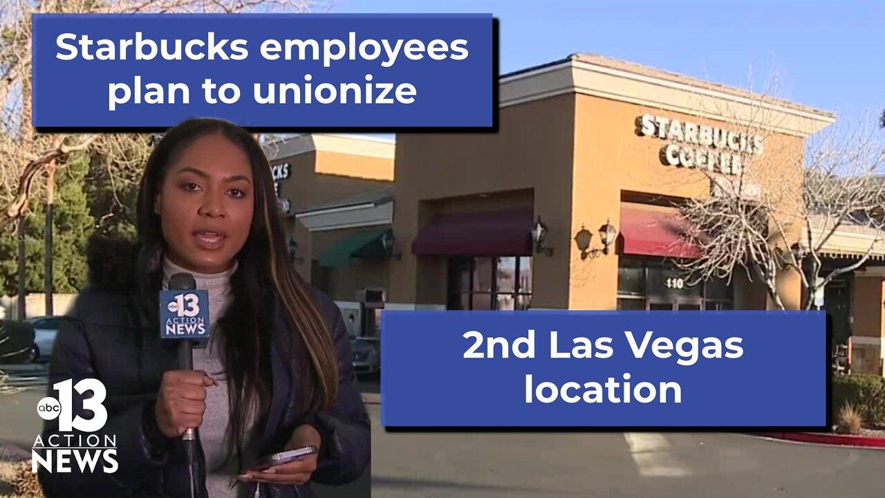 Second Las Vegas Starbucks location plans to unionize