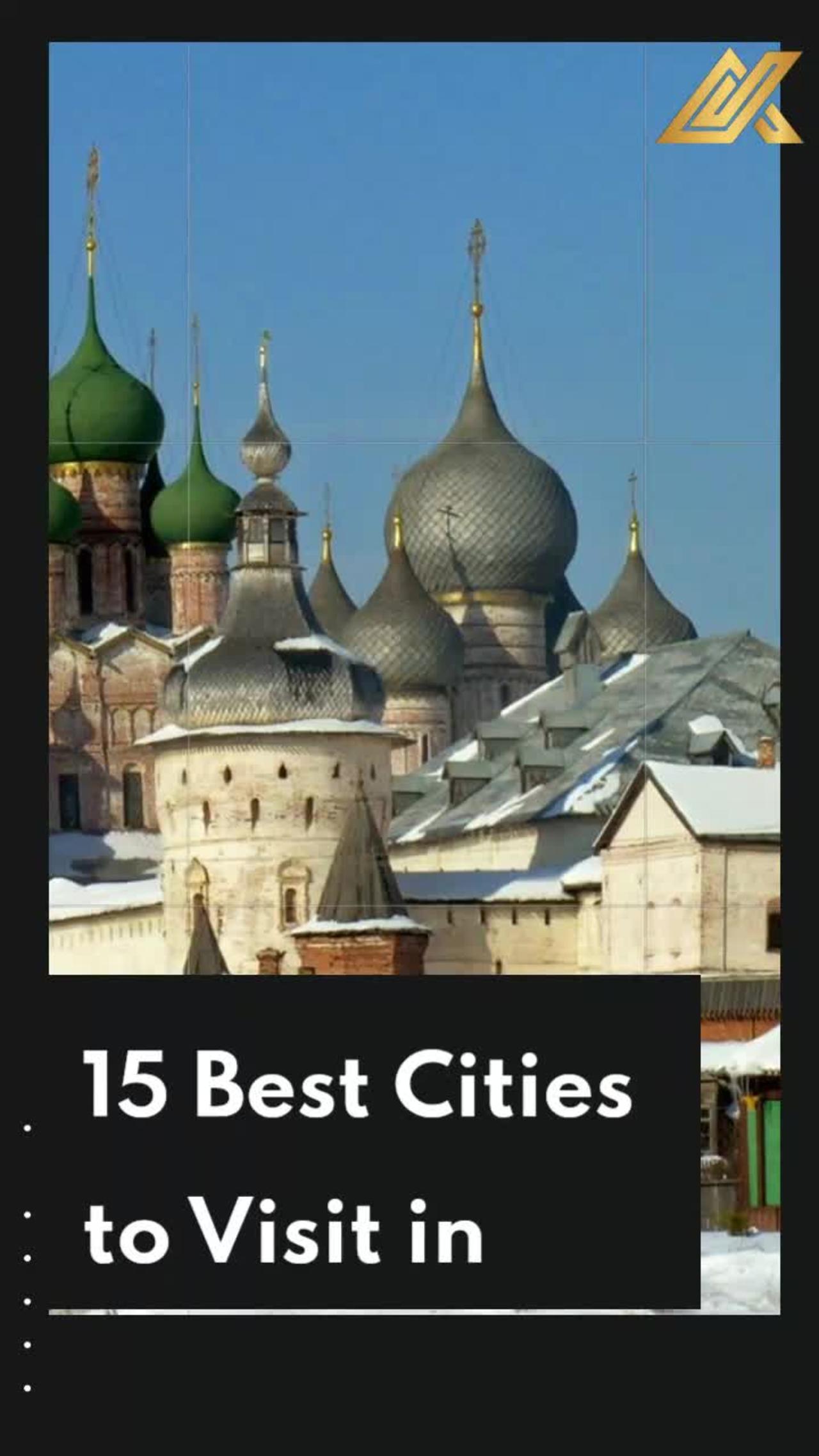 15 Best Cities to Visit in Russia #shorts