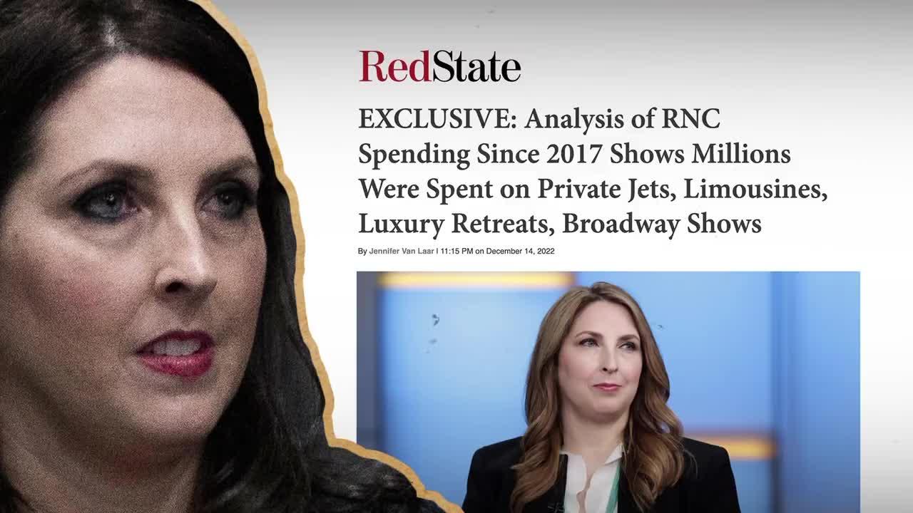 Ad Ronna Romney McDaniel for Her Horrific Record As RNC Chair and Spending Milli
