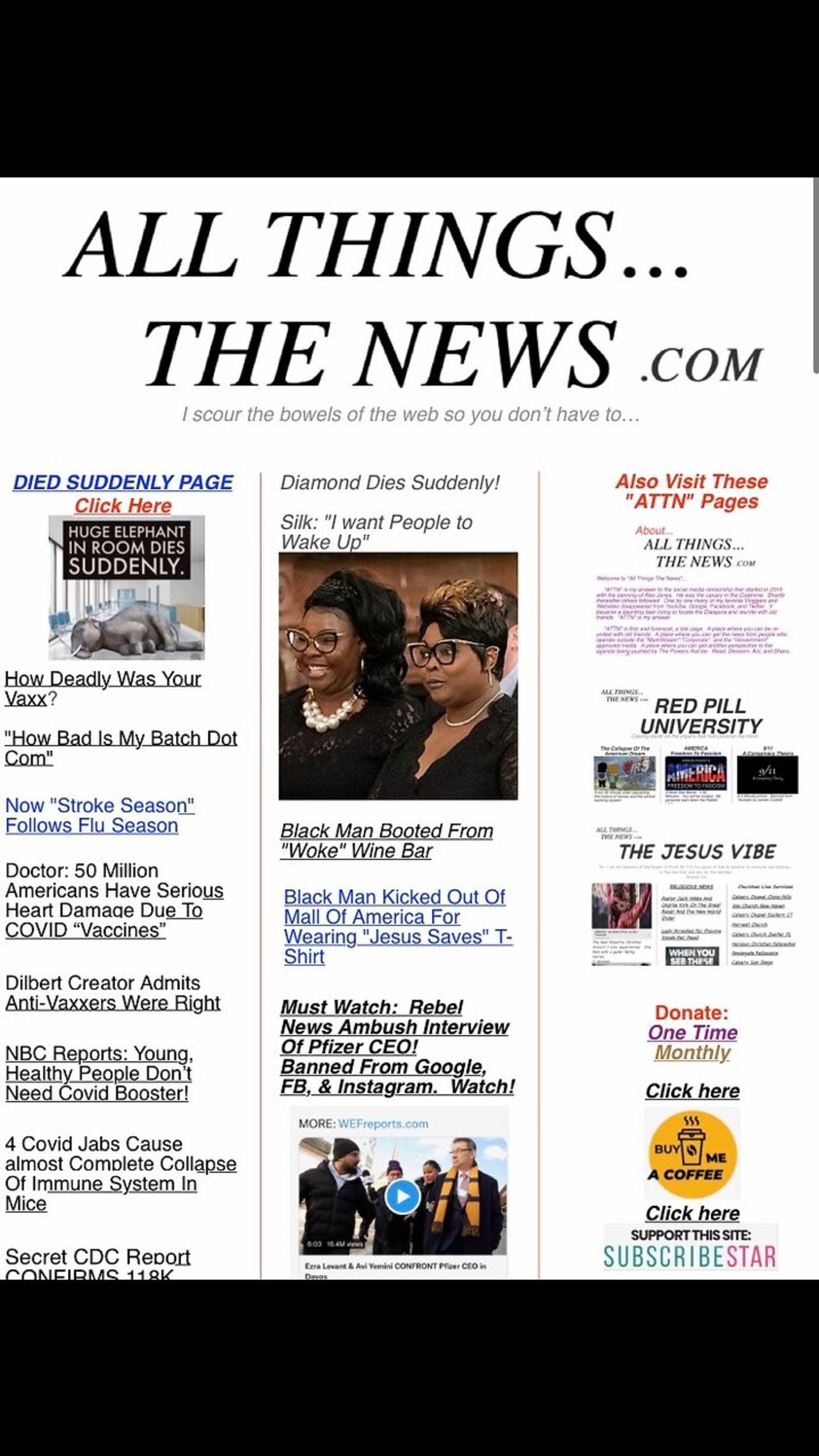 Guided Tour of "All Things The News" Dot Com