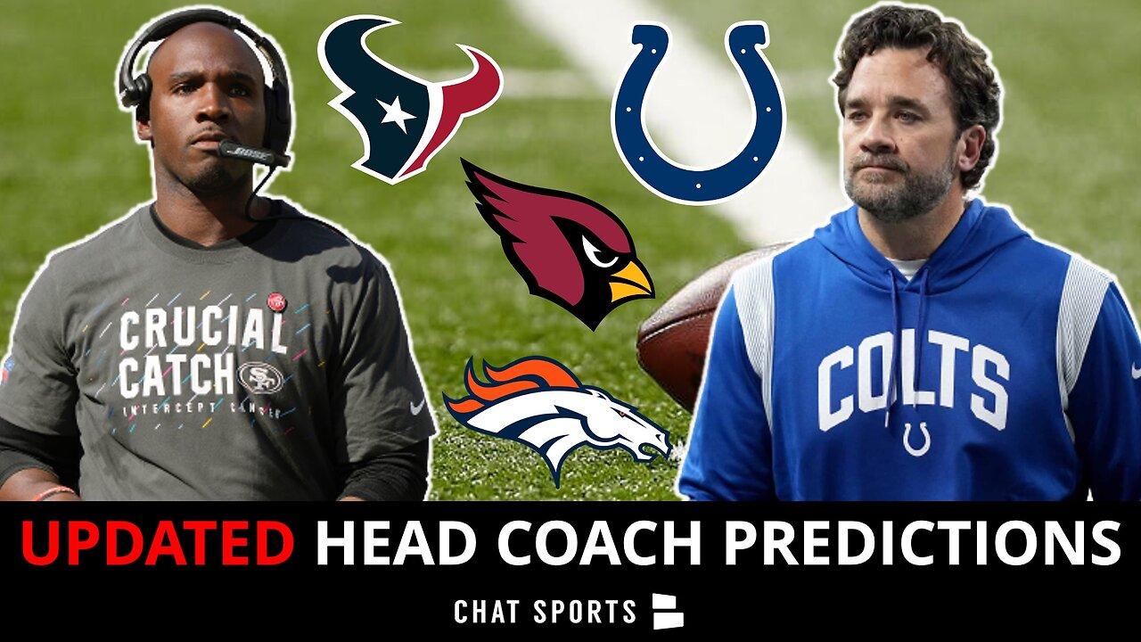 UPDATED Head Coach Predictions: Who Will Cardinals, Colts, Broncos & Texans Hire In 2023