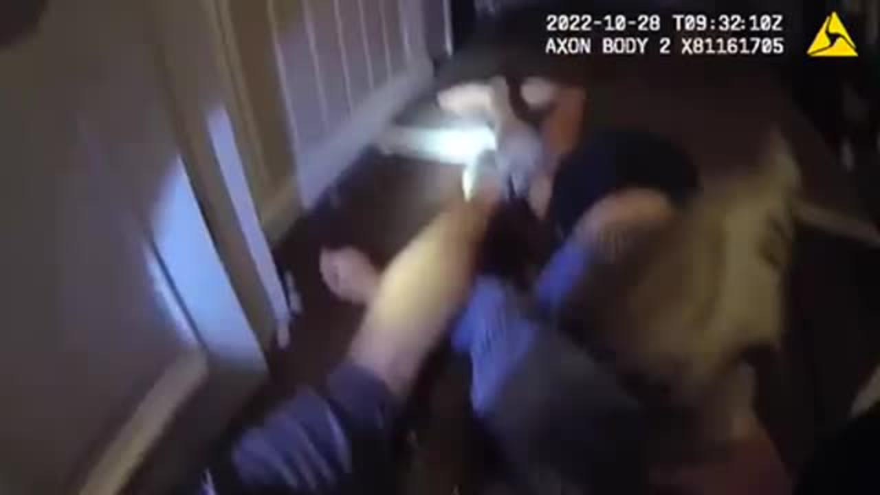 POLICE BODY CAM FOOTAGE OF PAUL PELOSI HAMMER INCIDENT