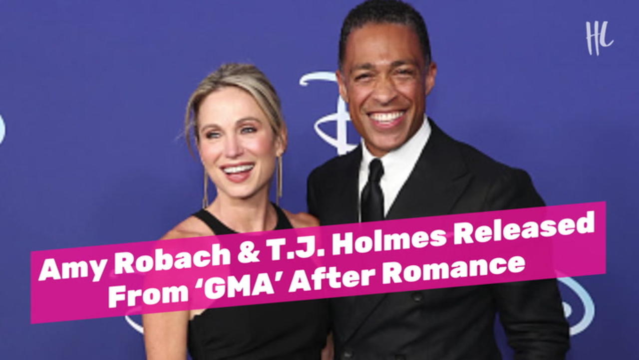 Amy Robach & T.J. Holmes Released From Gma 3 After Romance  Abc News Confirms