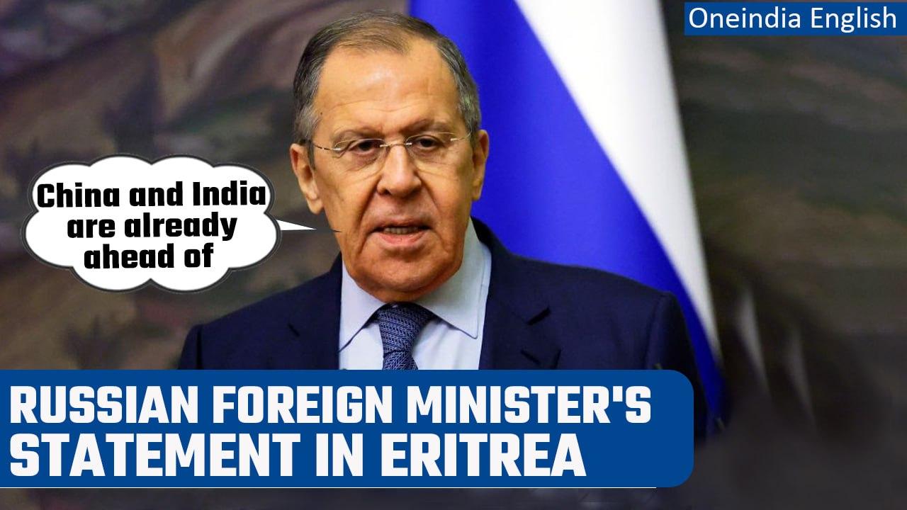 Russian Foreign Minister Sergei Lavrov says India and China are way ahead of US | Oneindia News