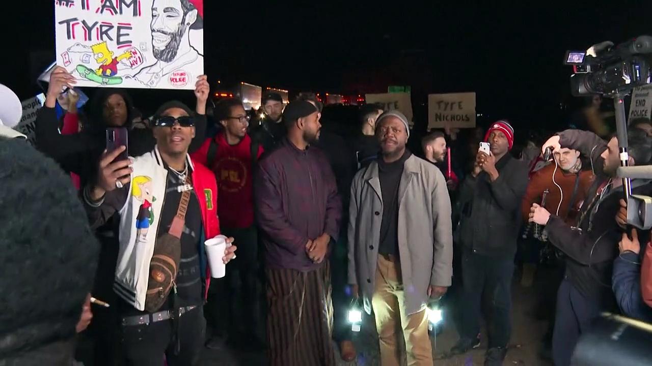 Anger and confusion in Memphis as protesters demand justice for Tyre Nichols