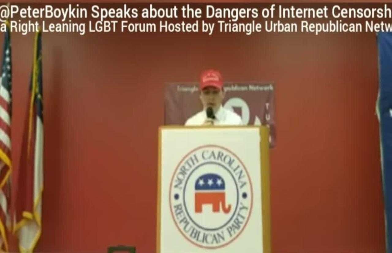 Peter Boykin Speaks About The Dangers of Internet Censorship #GoRight News with Peter Boykin