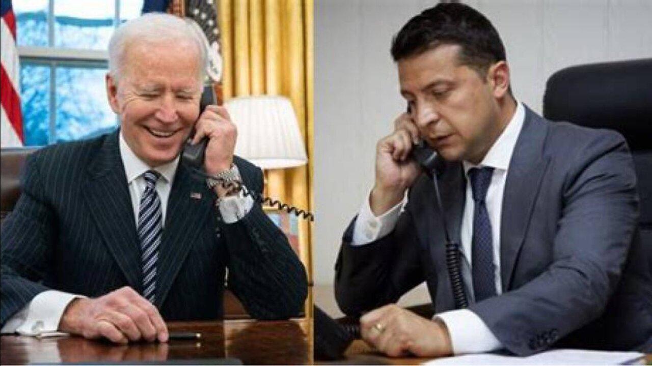 Biden and Zelensky's phone call leaked (PARODY)