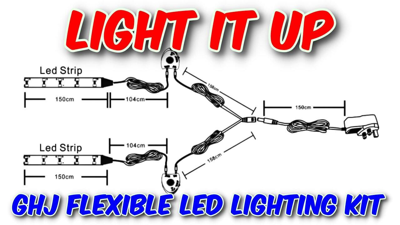 GHJ Flexible LED Lighting Kit Review One News Page VIDEO