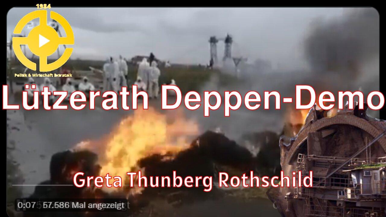 Lützerath Demos und Greta Thunberg