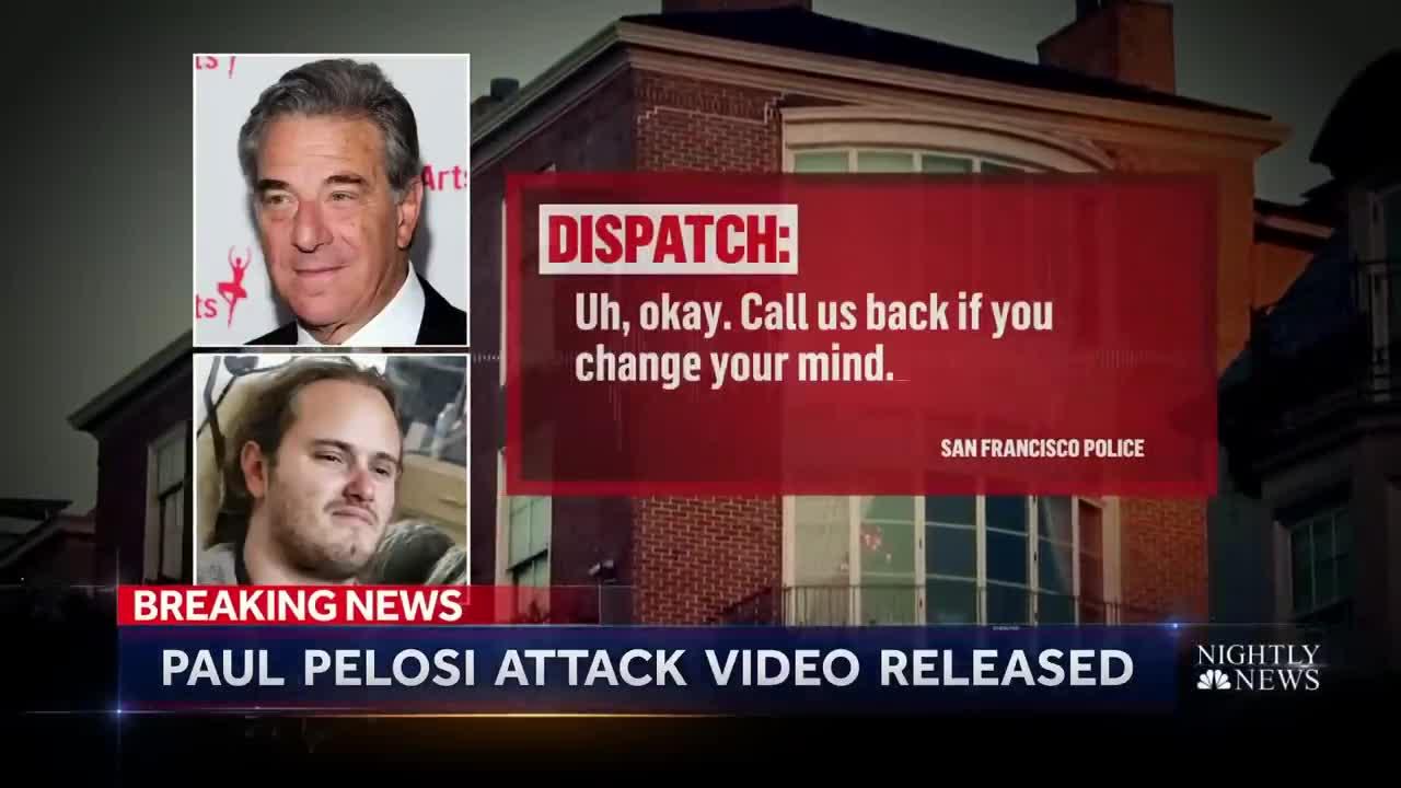 Body camera footage of Paul Pelosi attack released