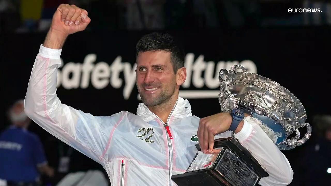 Djokovic wins Australian Open title to reach 22nd career Grand Slam