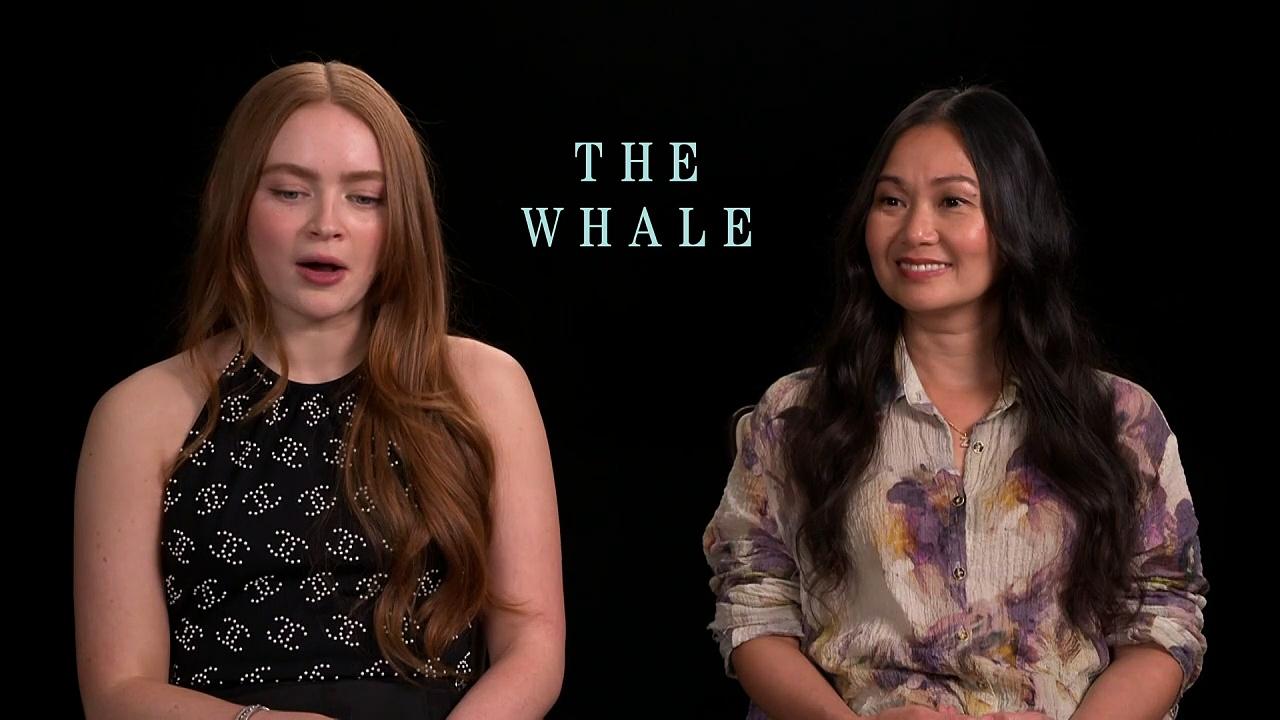 Sadie Sink & Hong Chau on Brendan Fraser's The Whale Praise