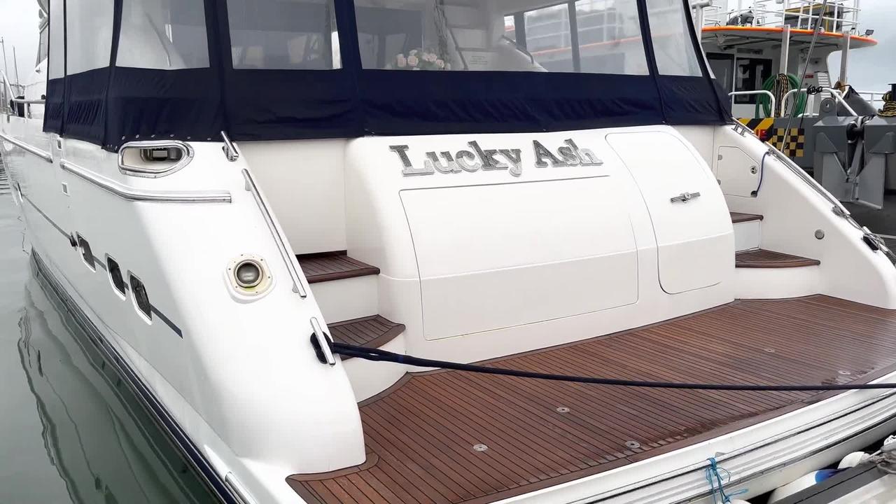 Lucky Ash - 23m Princess Yacht (Yarmouth Marina - Isle of Wight)