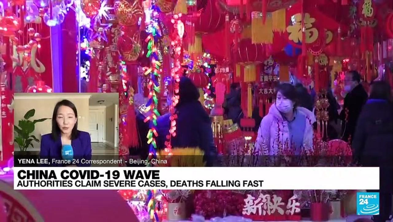 China says its current wave of COVID infections nearing an end