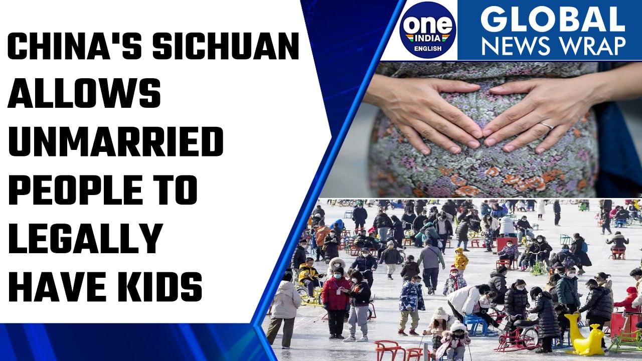 China’s falling birth rate: Sichuan allows unmarried people to legally have children | Oneindia News