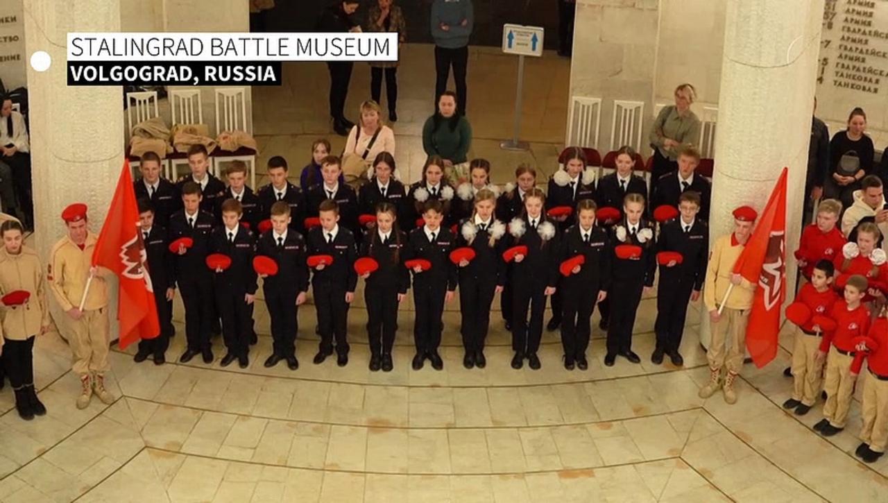 Patriotic young Russians flock to join the Youth Army