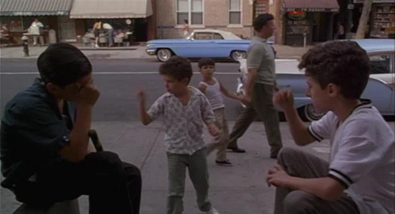 A Bronx Tale  "Put a screen in front of your face" scene