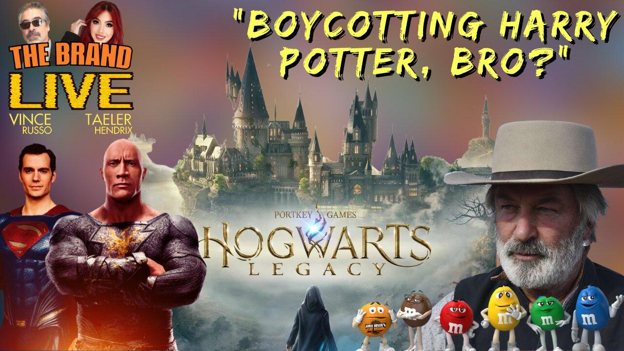 Hogwarts Legacy Backlash, M&M’s Drops Spokescandies, Alec Baldwin, DC Movies | The Brand Live!