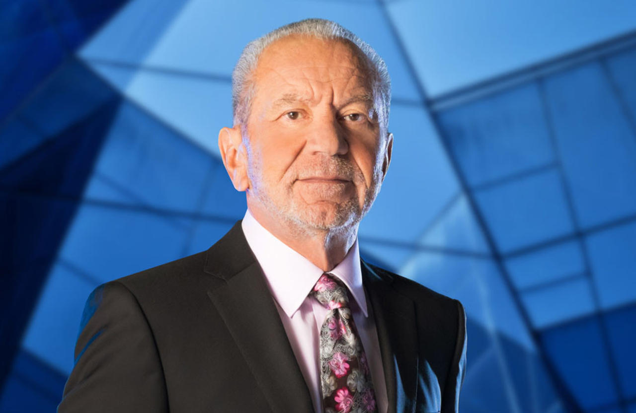 Lord Sugar states that he'll only leave The Apprentice in a coffin