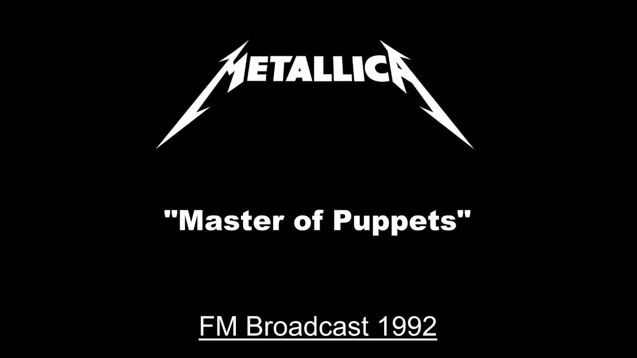 Metallica - Master Of Puppets (Live in Den Bosch, Netherlands 1992) Soundboard