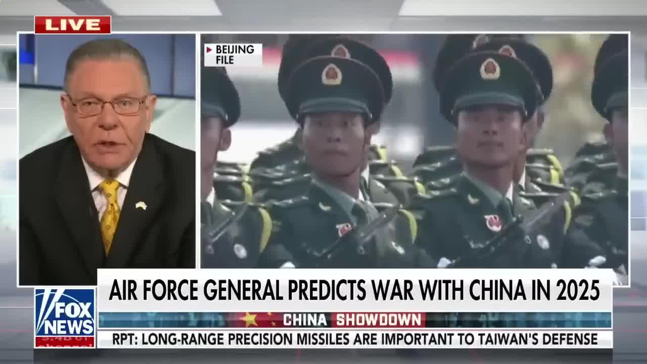 Air Force general predicts war with China by