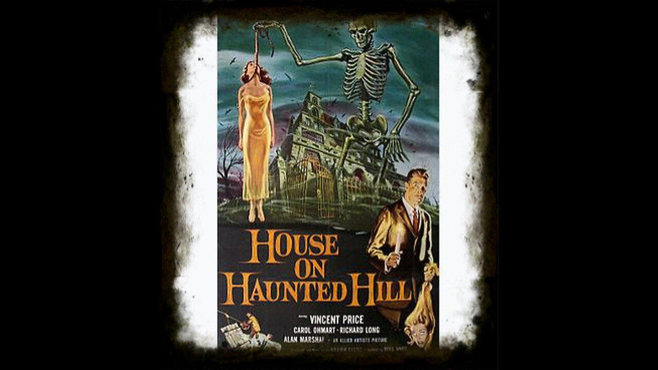 House On Haunted Hill 1959 | Classic Horror Movies | Vintage Full Movies | Classic Movies