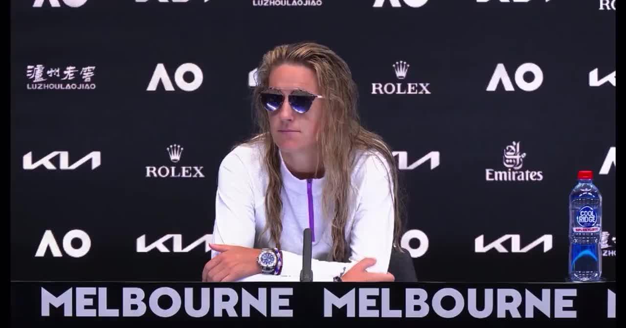Professional tennis player Victoria Azarenka to a Left wing reporter: “Whatever the answer I’m going to give to you right no