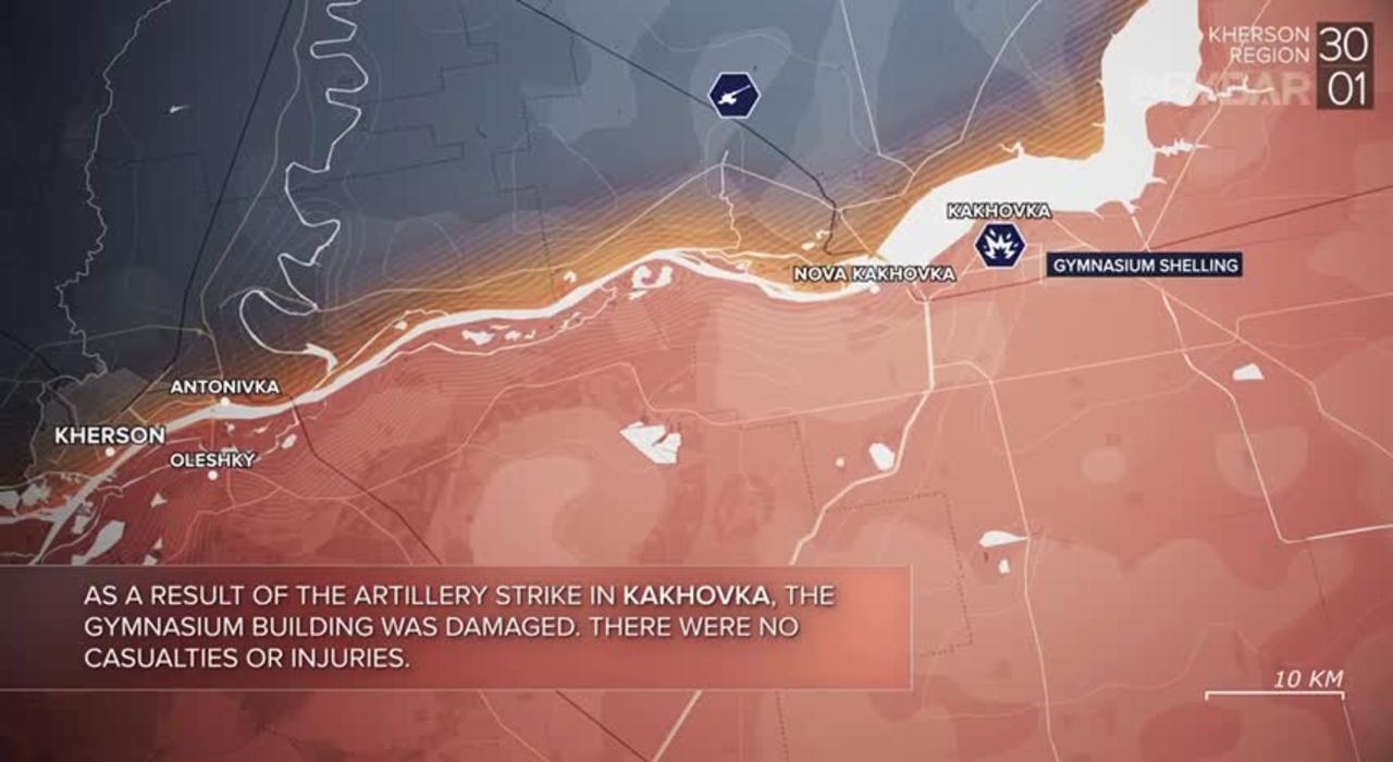 ❗️RYBAR :  Highlights of Russian Military Operation in Ukraine on  January 30