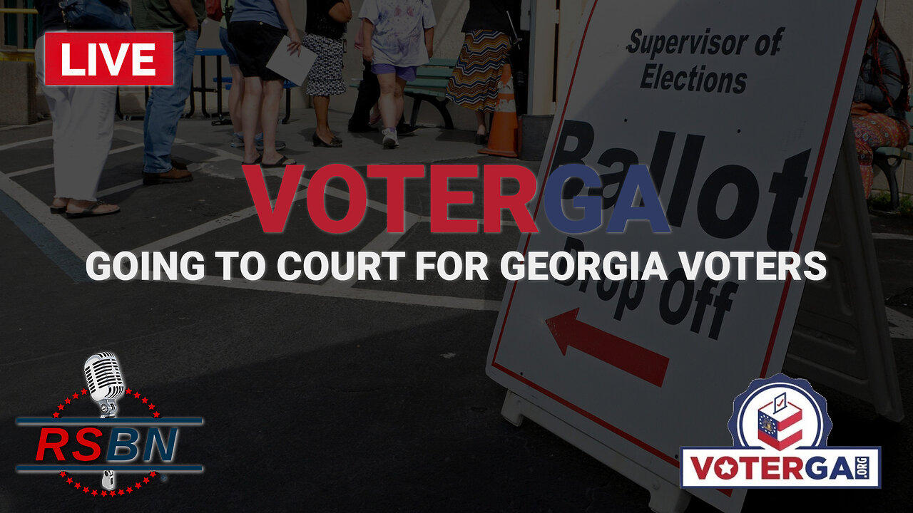 LIVE: VoterGA to Announce Major Lawsuit to Prevent Theft of Voter's Data
