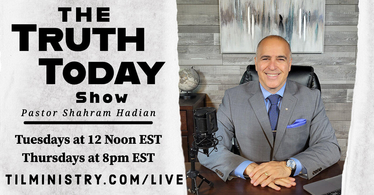 LIVE! Tuesday Truth Today with Pastor Shahram Hadian 1/31/23