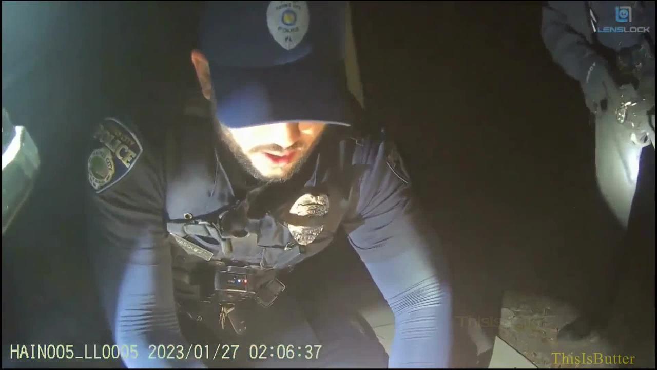 Video Shows Police Save Alleged Burglar Who Was - One News Page VIDEO