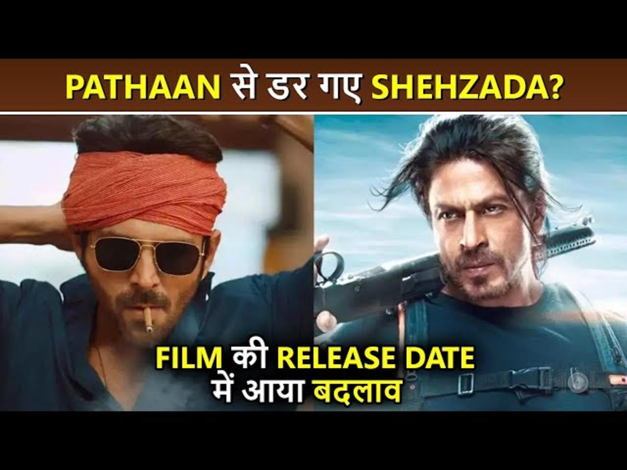 Pathaan Fever : Kartik Aaryan and Makers Scared To Release Shehzada? DATES PUSHED
