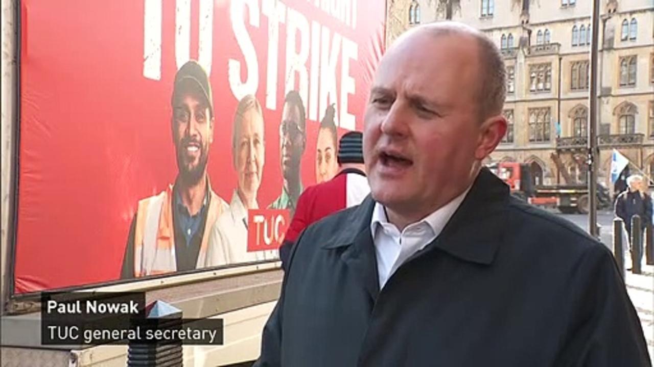 TUC chief calls on govt to ‘deliver on public sector pay’