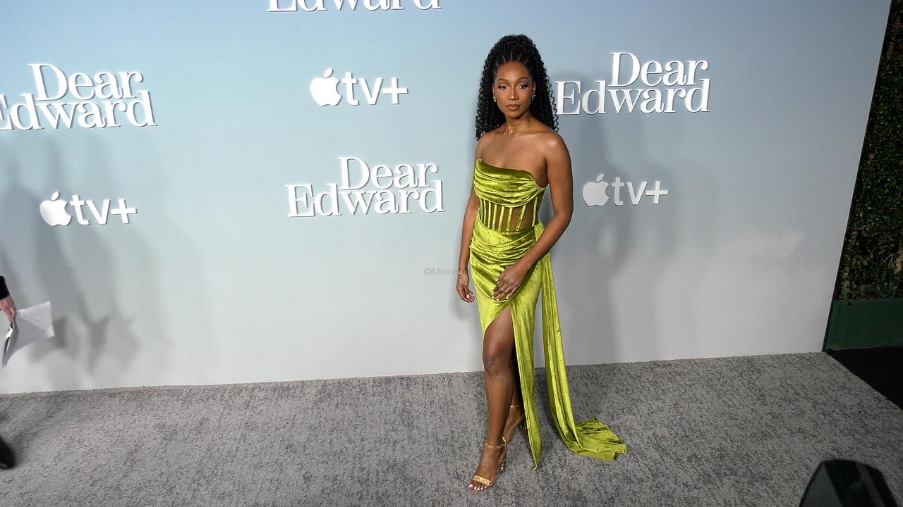 Cadienne Obeng attends Apple TV+'s “Dear Edward” world premiere event in Los Angeles
