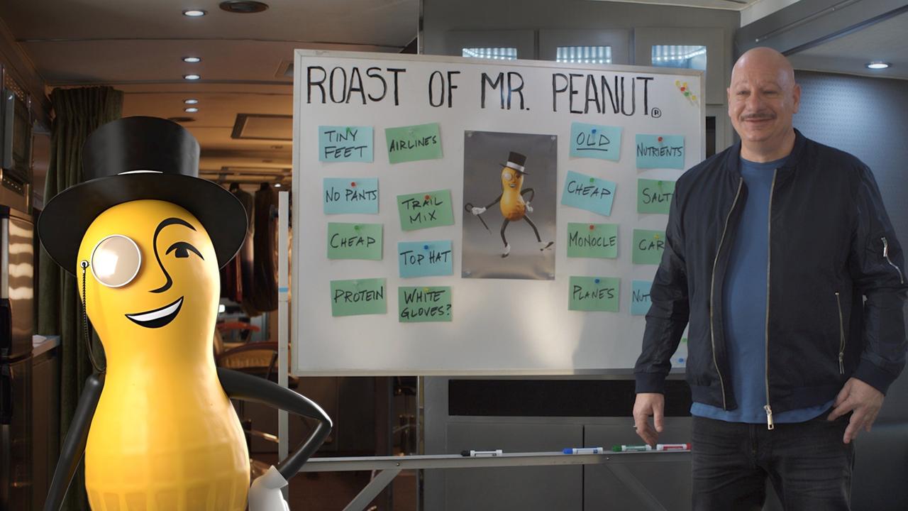 Jeff Ross Will Roast Mr. Peanut for Super Bowl