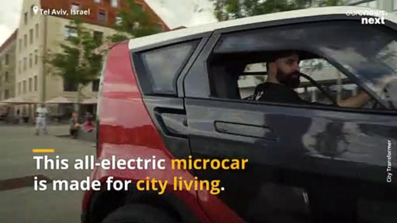This all-electric microcar could solve parking problems in crowded urban areas
