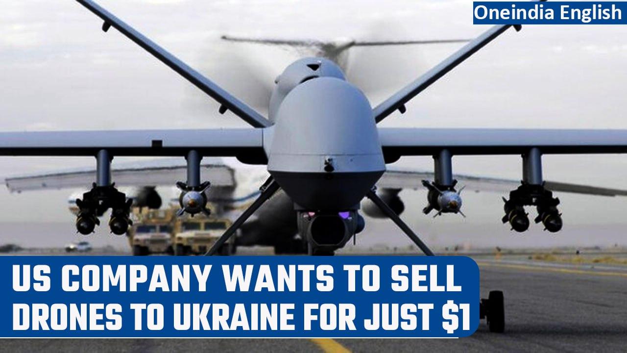 US manufacturer willing to sell its drone to Ukraine for just a dollar | Oneindia News