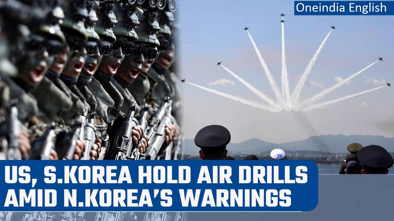 US, S. Korea Hold Air Drills as N. Korea Warns of 'All-out Showdown' | Oneindia News