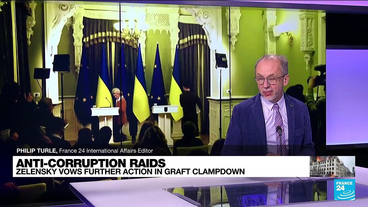 EU chief 'comforted' by Ukraine's anti-corruption measures