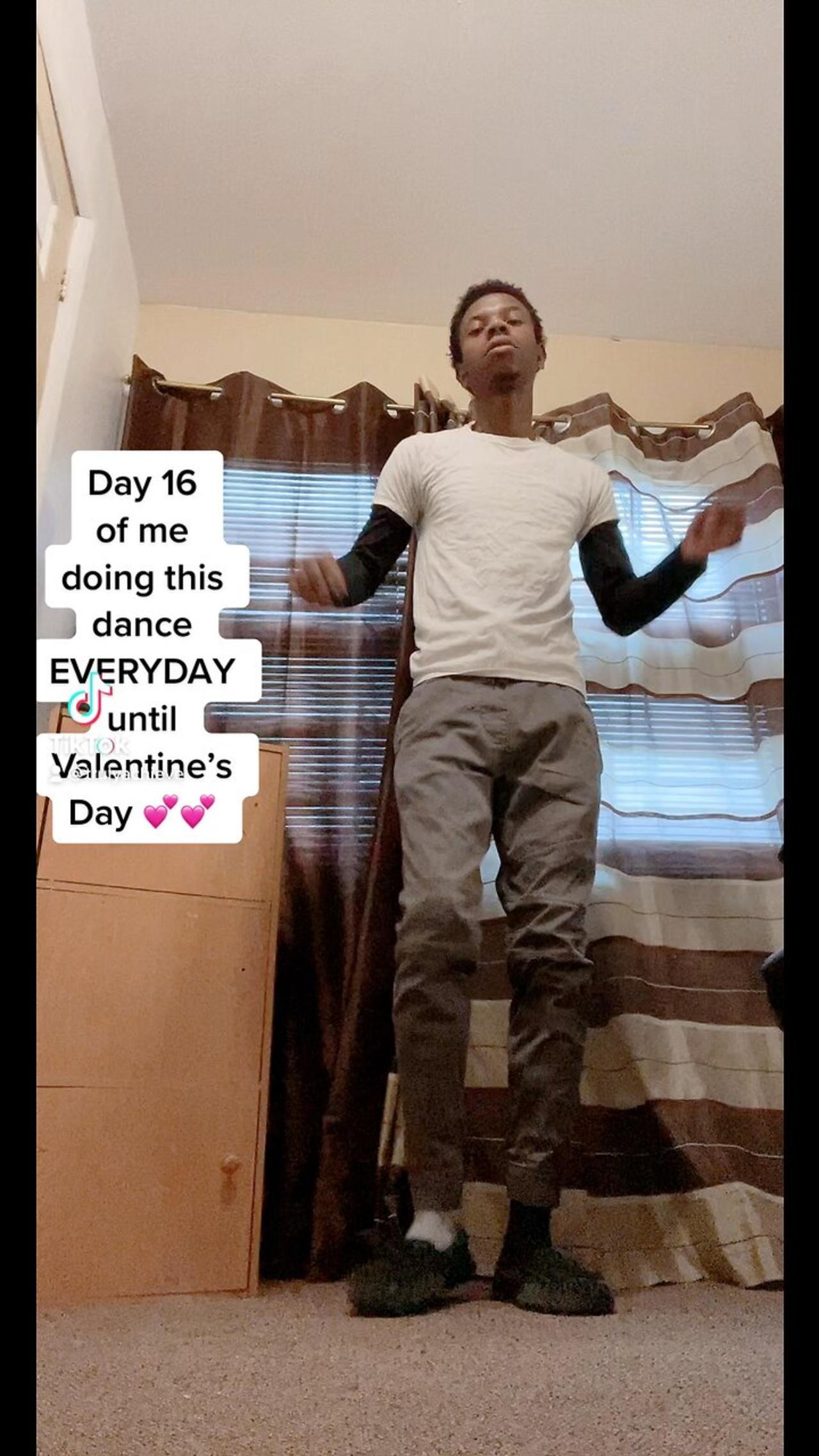 Day 16 Of Me Doing This TikTok Dance EVERYDAY Until Valentine’s Day